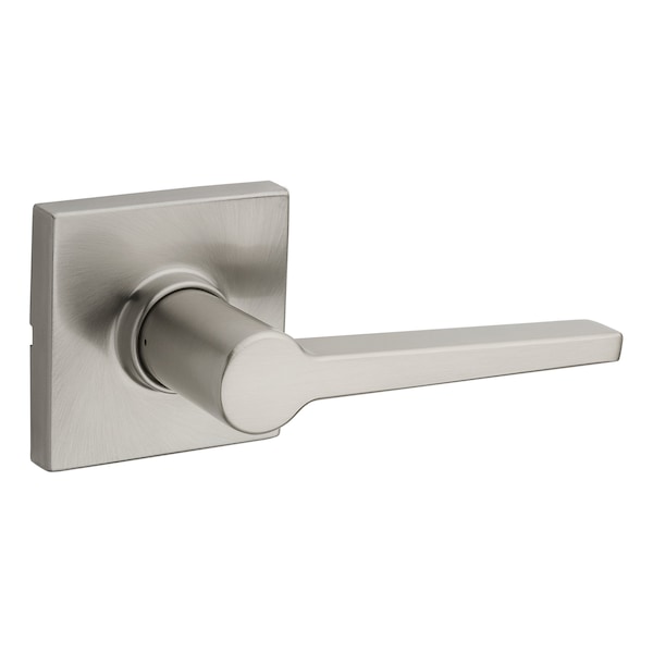 Safelock UL Rated Daylon Lever, Square Rose Passage Lock, RCAL Latch and RCS Strike Satin Nickel Finish SL1002DALSQT-15 - main